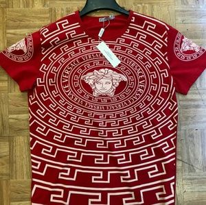 Xxl red versace shirt